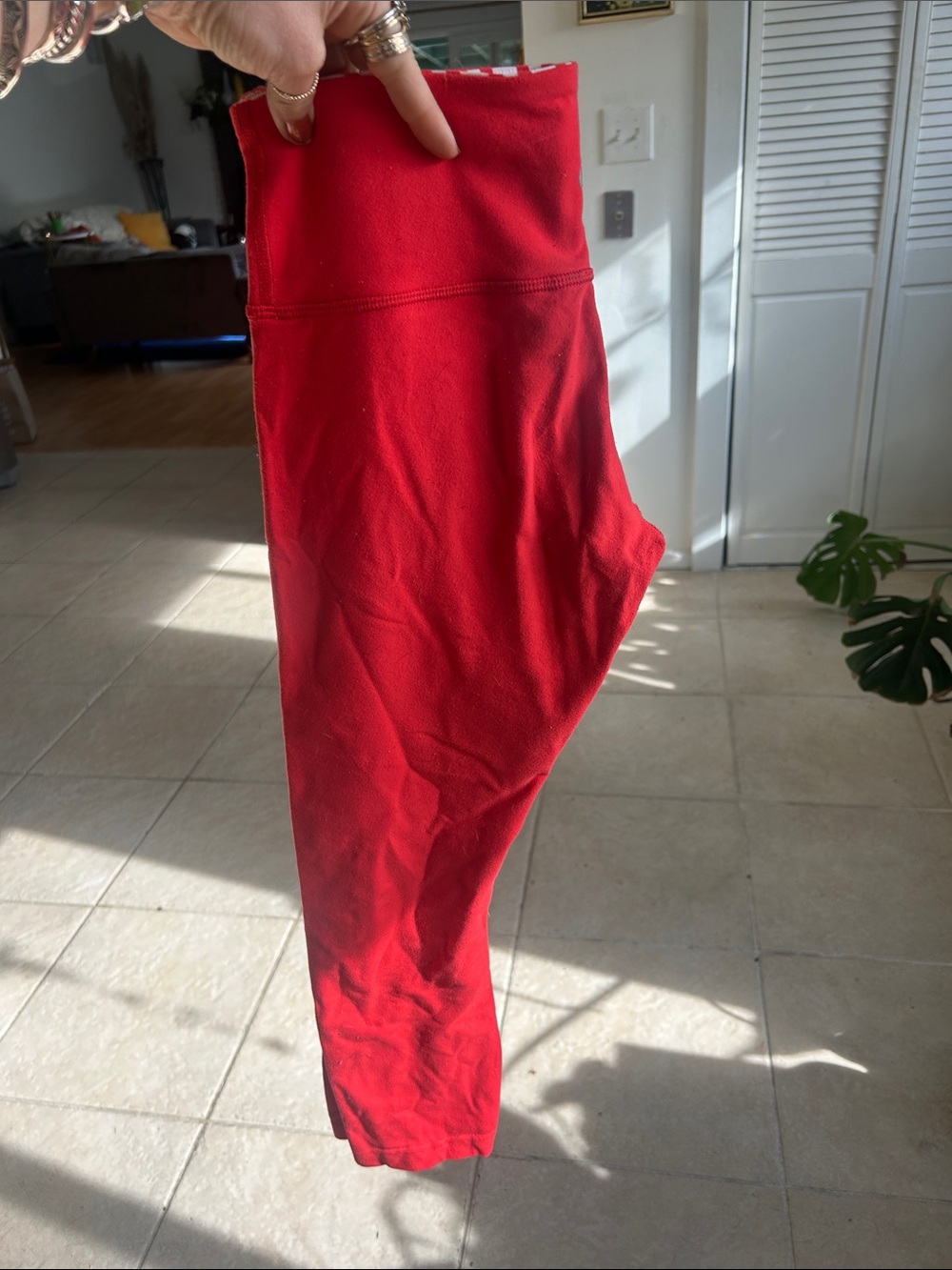 Bright Red lulu wunder under